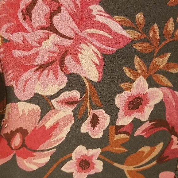 💕FAME & PARTNERS💕 The Capulet Dress ~ Floral Print Maxi Dress Long Sleeve 8 - Picture 14 of 16